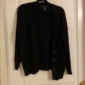 Black cardigan